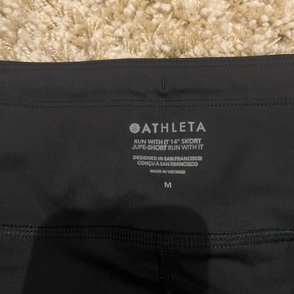 NWT Athleta Skort Run With It High Rise 14” - Picture 12 of 13